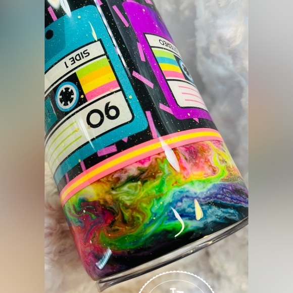 30oz stainless steel tumbler. Hogg brand. Handmade. - Picture 2 of 5